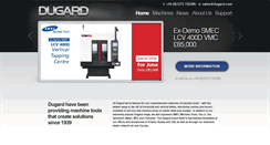 Desktop Screenshot of dugard.com